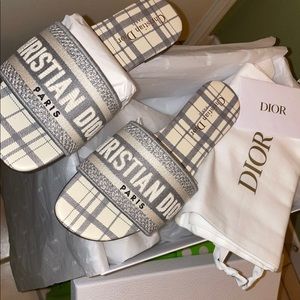 Dior Dway Slide - Grey